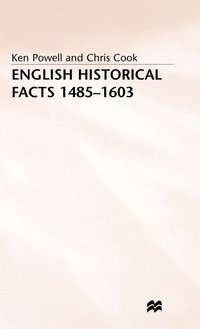 bokomslag English Historical Facts 14851603
