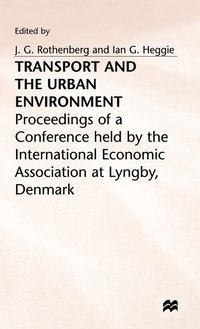 bokomslag Transport and the Urban Environment