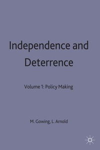 bokomslag Independence and Deterrence