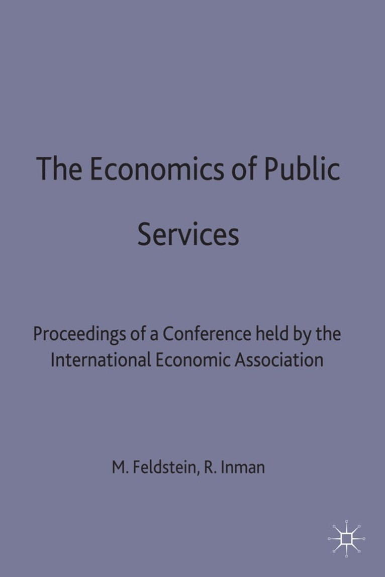 The Economics of Public Services 1