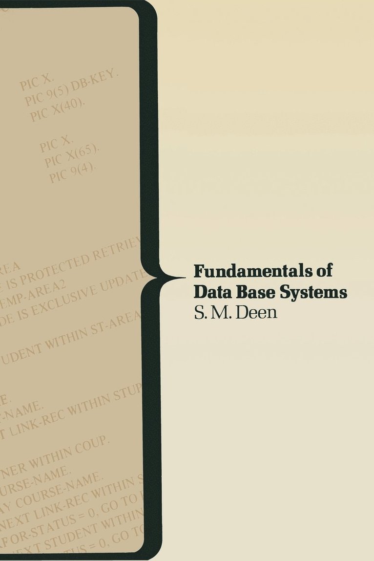 Fundamentals of Data Base Systems