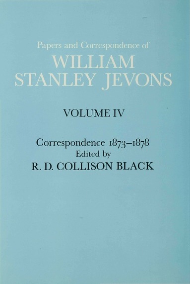 bokomslag Papers and Correspondence of William Stanley Jevons