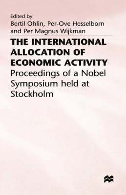 bokomslag The International Allocation of Economic Activity