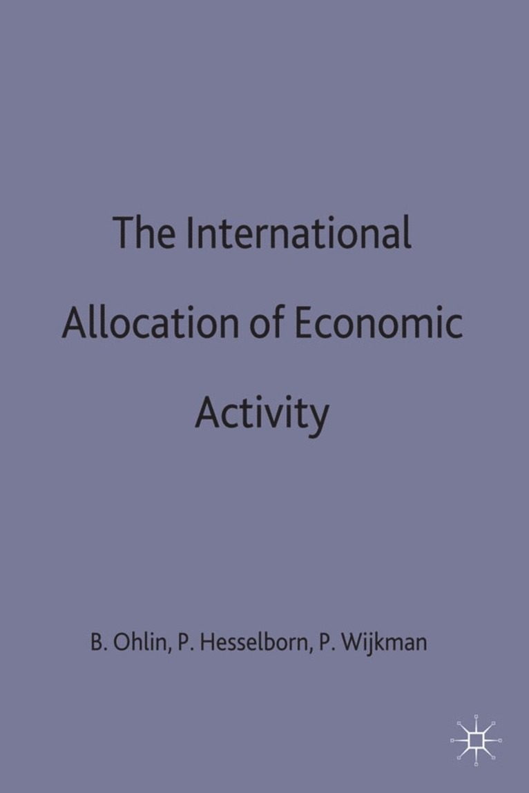 The International Allocation of Economic Activity 1