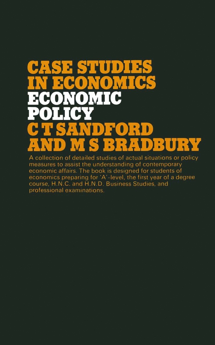 Economic Policy 1