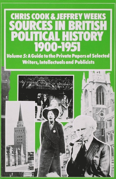 bokomslag Sources In British Political History, 1900-1951