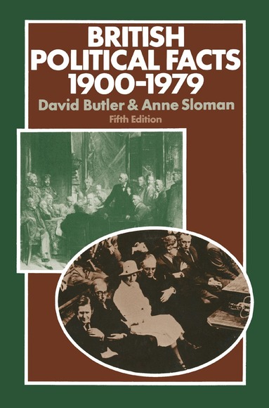 David Butler, Anne Sloman - British Political Facts 1900–1979, Häftad