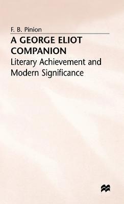 bokomslag A George Eliot Companion