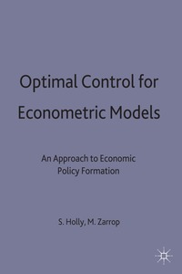 bokomslag Optimal Control for Econometric Models