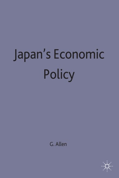 bokomslag Japan's Economic Policy