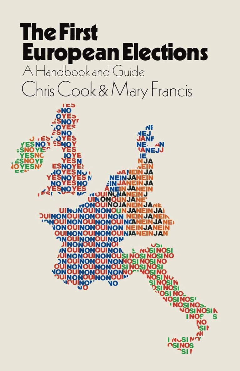 Chris Cook, Mary Mother Francis - First European Elections, Häftad