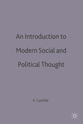 bokomslag An Introduction to Modern Social and Political Thought