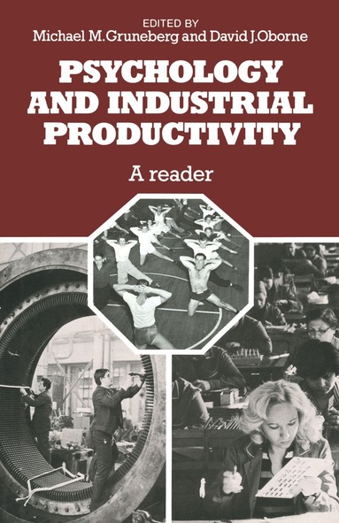 bokomslag Psychology and Industrial Productivity