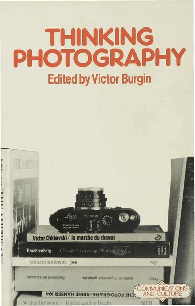 Victor Burgin - Thinking Photography, Häftad