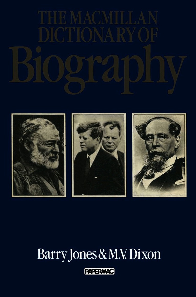 Macmillan Dictionary of Biography