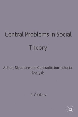bokomslag Central Problems in Social Theory