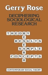 bokomslag Deciphering Sociological Research