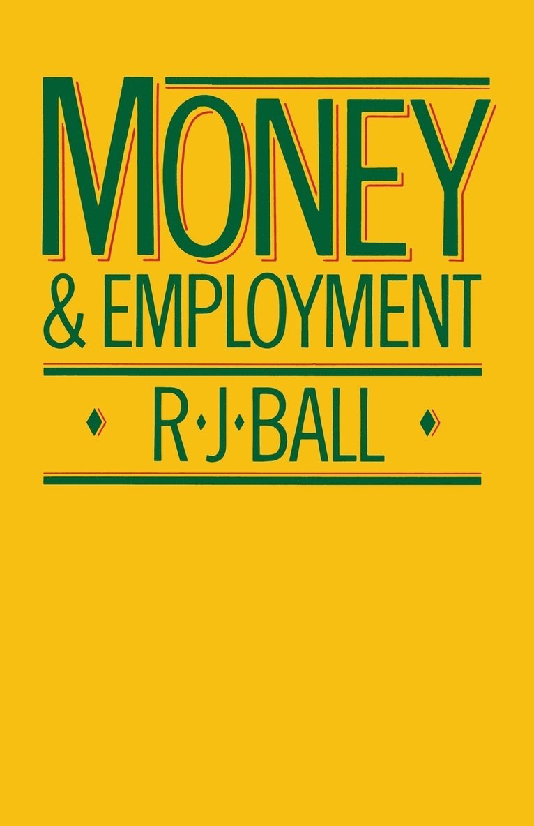 Money and Employment 1