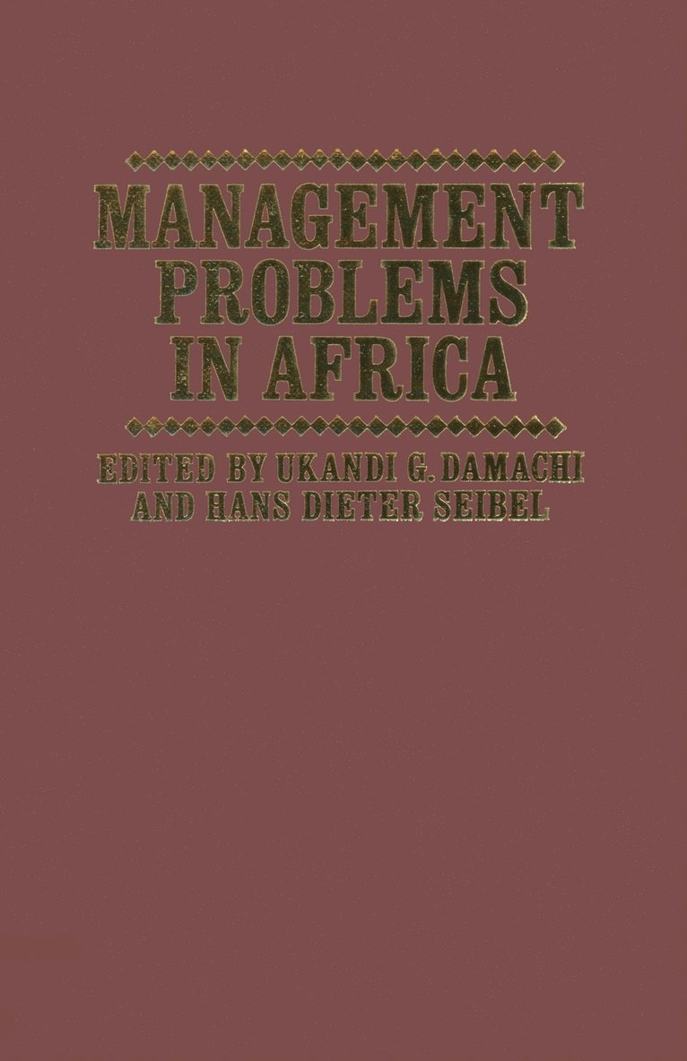 Management Problems in Africa 1