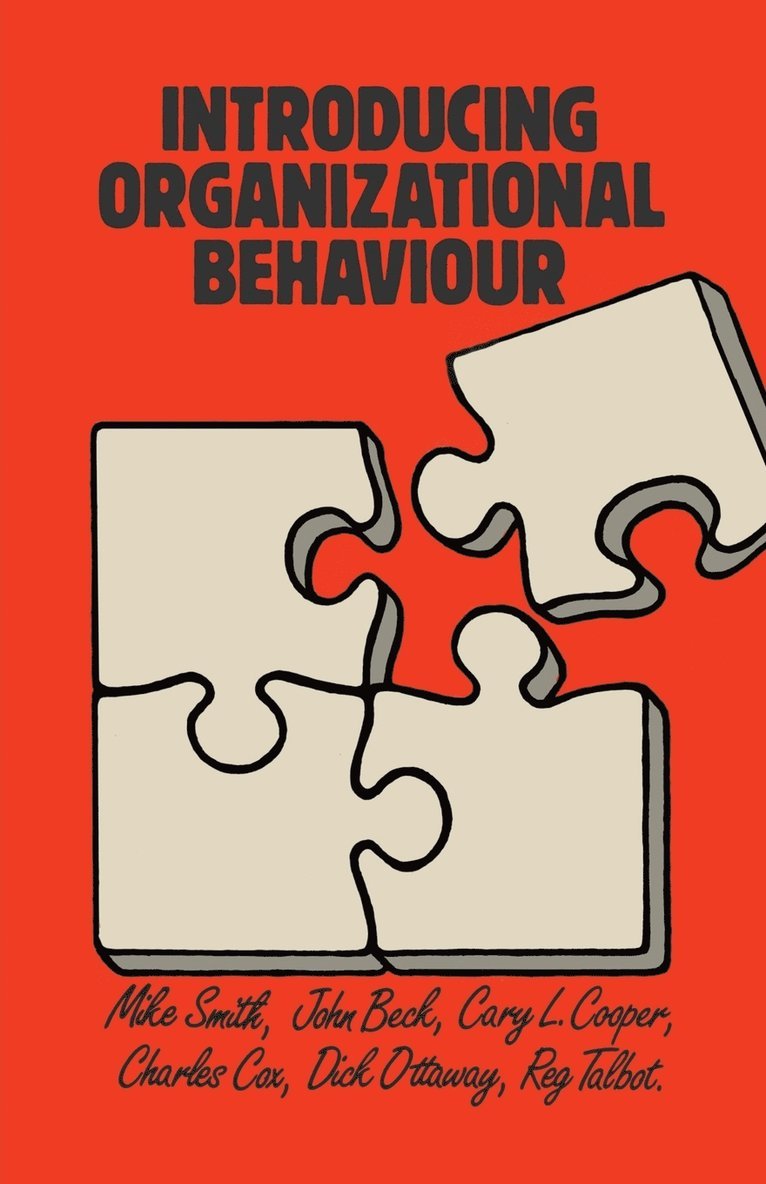 Introducing Organizational Behaviour 1