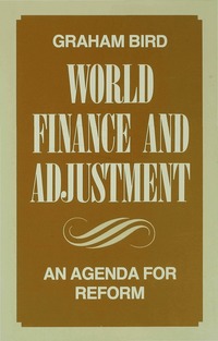 bokomslag World Finance and Adjustment