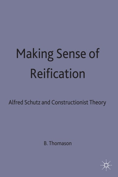 bokomslag Making Sense of Reification