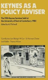 bokomslag Keynes as a Policy Adviser