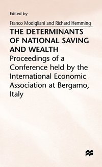 bokomslag The Determinants of National Saving and Wealth