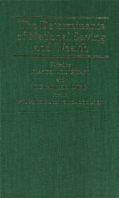Franco Modigliani, Modigliani, Richard Hemming, Franco Modigliani - Determinants of National Saving and Wealth, Inbunden
