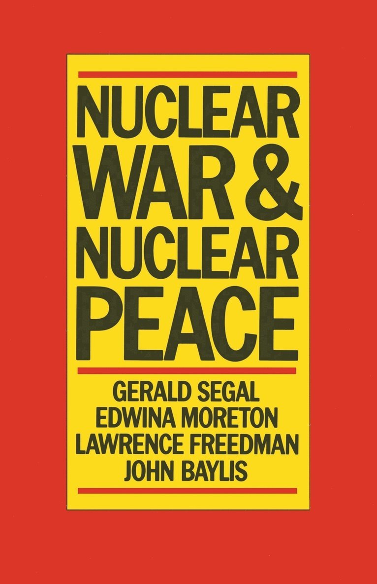 Nuclear War and Nuclear Peace 1