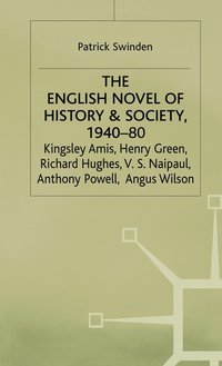 bokomslag The English Novel of History and Society, 194080