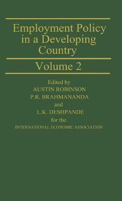 bokomslag Employment Policy in a Developing Country: a Case-study of India: v. 2