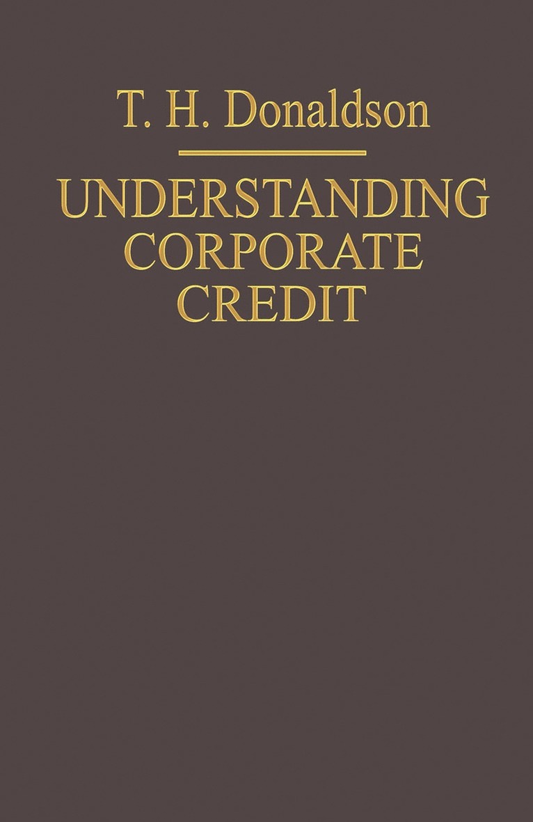 Understanding Corporate Credit 1