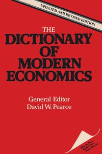 bokomslag Macmillan Dictionary of Modern Economics