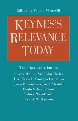 bokomslag Keynes' Relevance Today