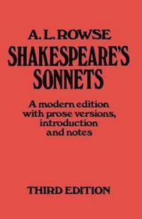 bokomslag Shakespeare's Sonnets