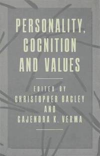 bokomslag Personality, Cognition and Values