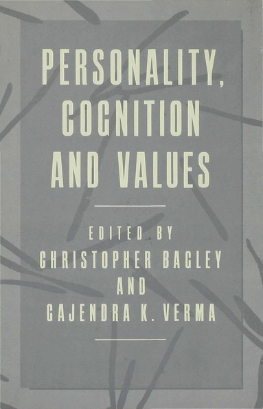 bokomslag Personality, Cognition and Values