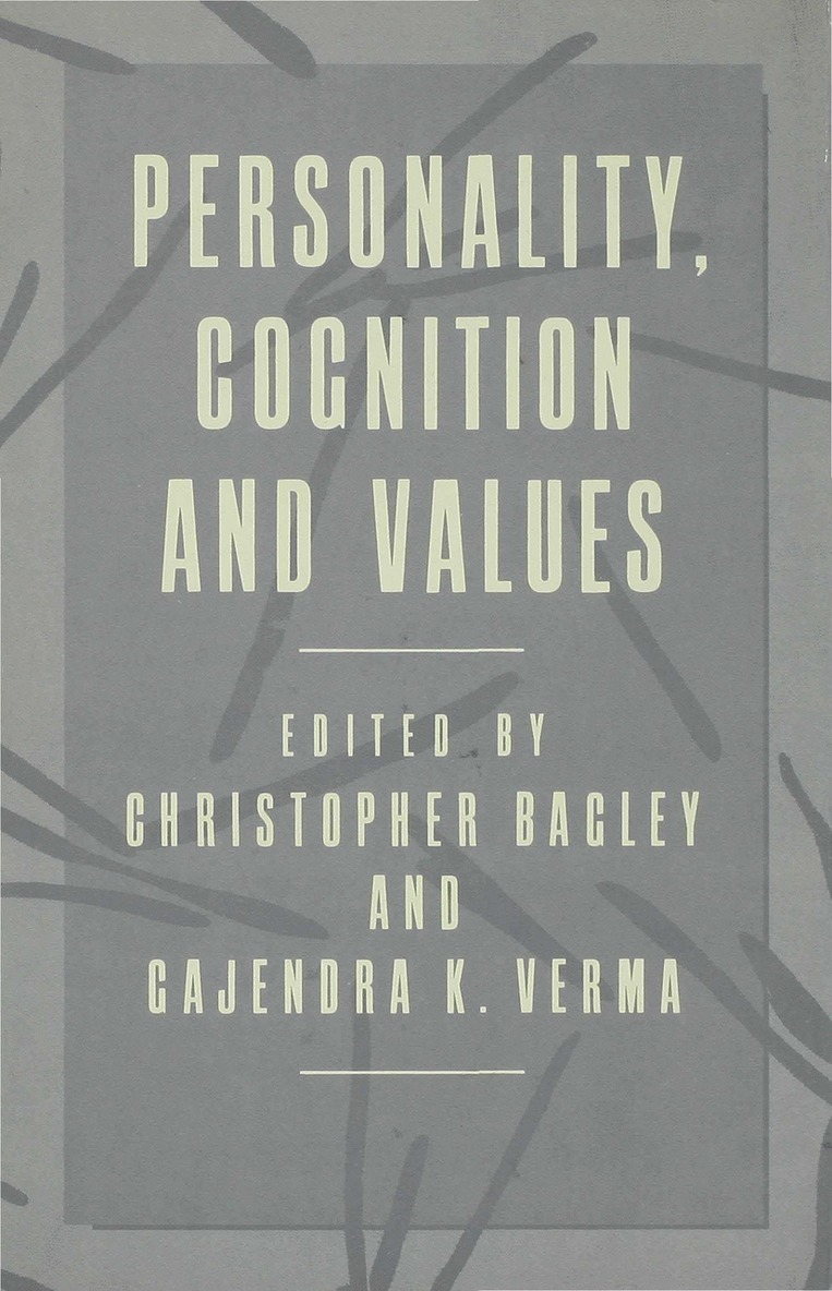 Personality, Cognition and Values 1