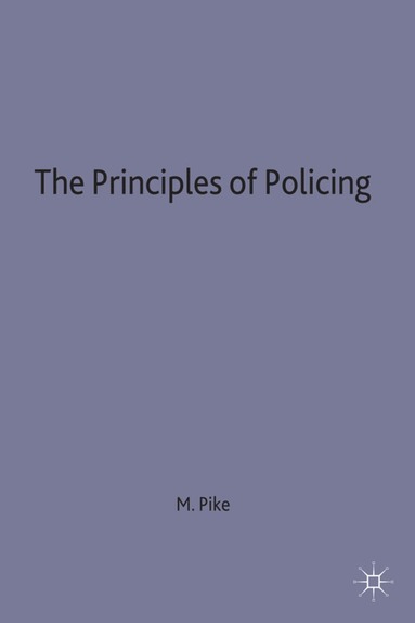 bokomslag Principles of Policing