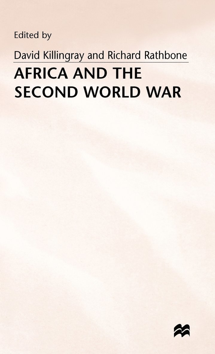 Africa and the Second World War 1