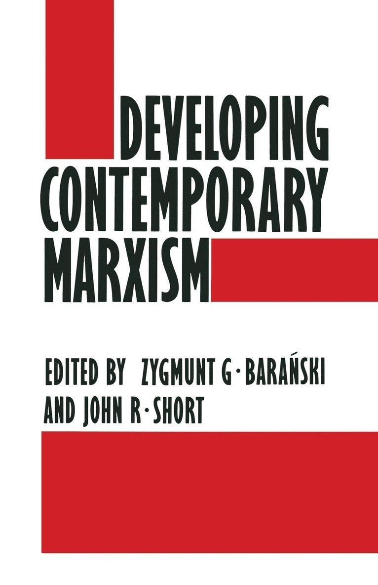Developing Contemporary Marxism 1