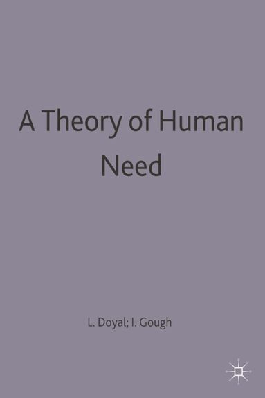 Len Doyal, Ian Gough - Theory of Human Need, Häftad