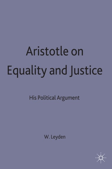 bokomslag Aristotle on Equality and Justice