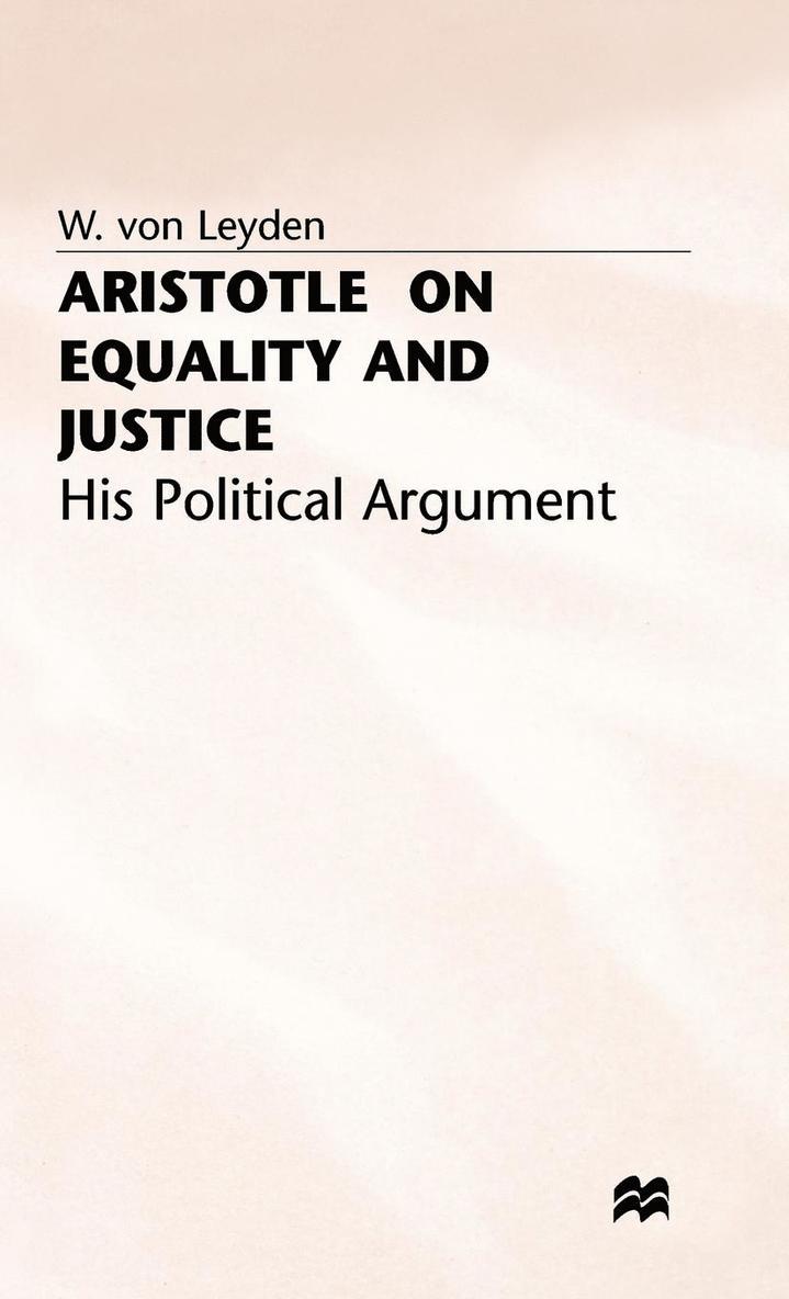 Aristotle on Equality and Justice 1