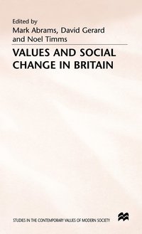 bokomslag Values and Social Change in Britain