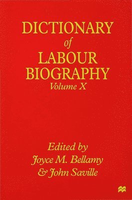 bokomslag Dictionary of Labour Biography