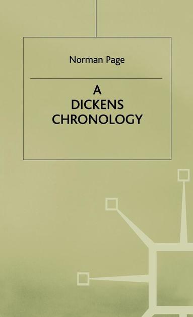 bokomslag A Dickens Chronology