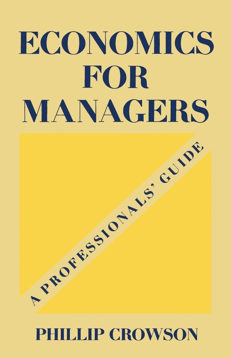 Economics for Managers 1