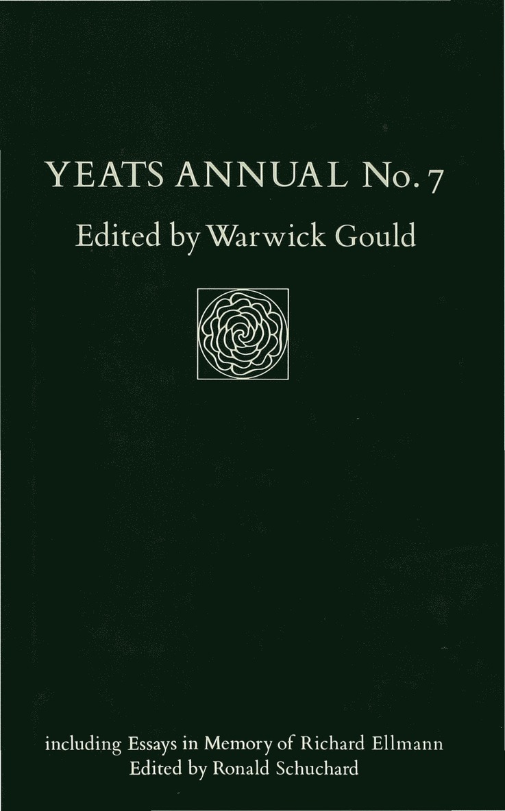 Yeats Annual No 7 1